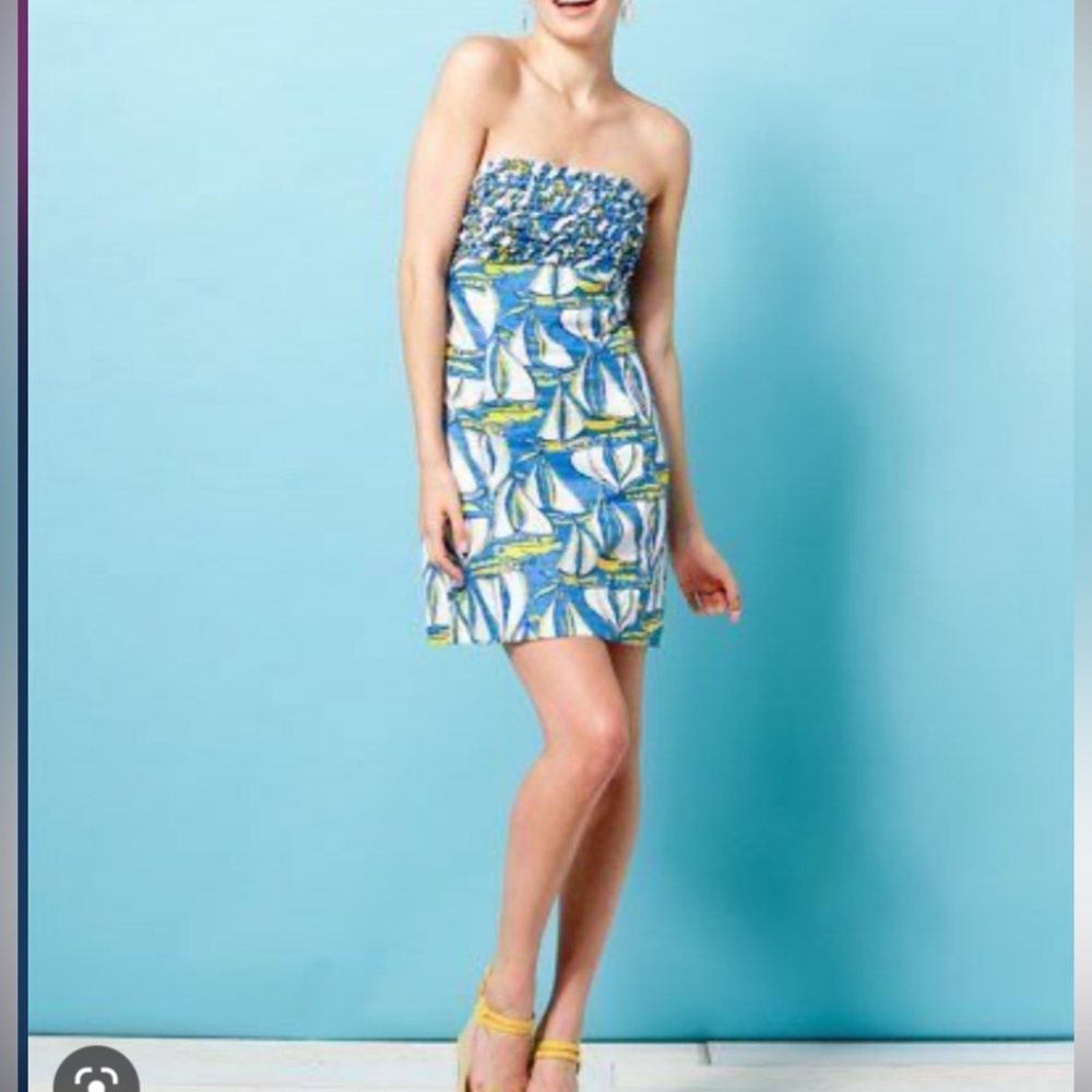 Lilly Pulitzer Strapless Dress
